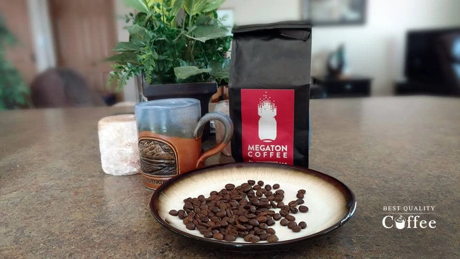 Megaton Coffee Whole Bean Premium Dark Roast 32oz 4 Megaton Coffee Whole Bean Premium Dark Roast 32oz - Image 4