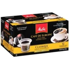 Melitta Coffee Classique Medium Roast Single Cups 12ct