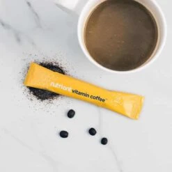 Nutrient Vitamin Coffee Ground Dark Roast