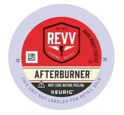 Revv Afterburner Dark Roast Extra Bold K Cups 96ct