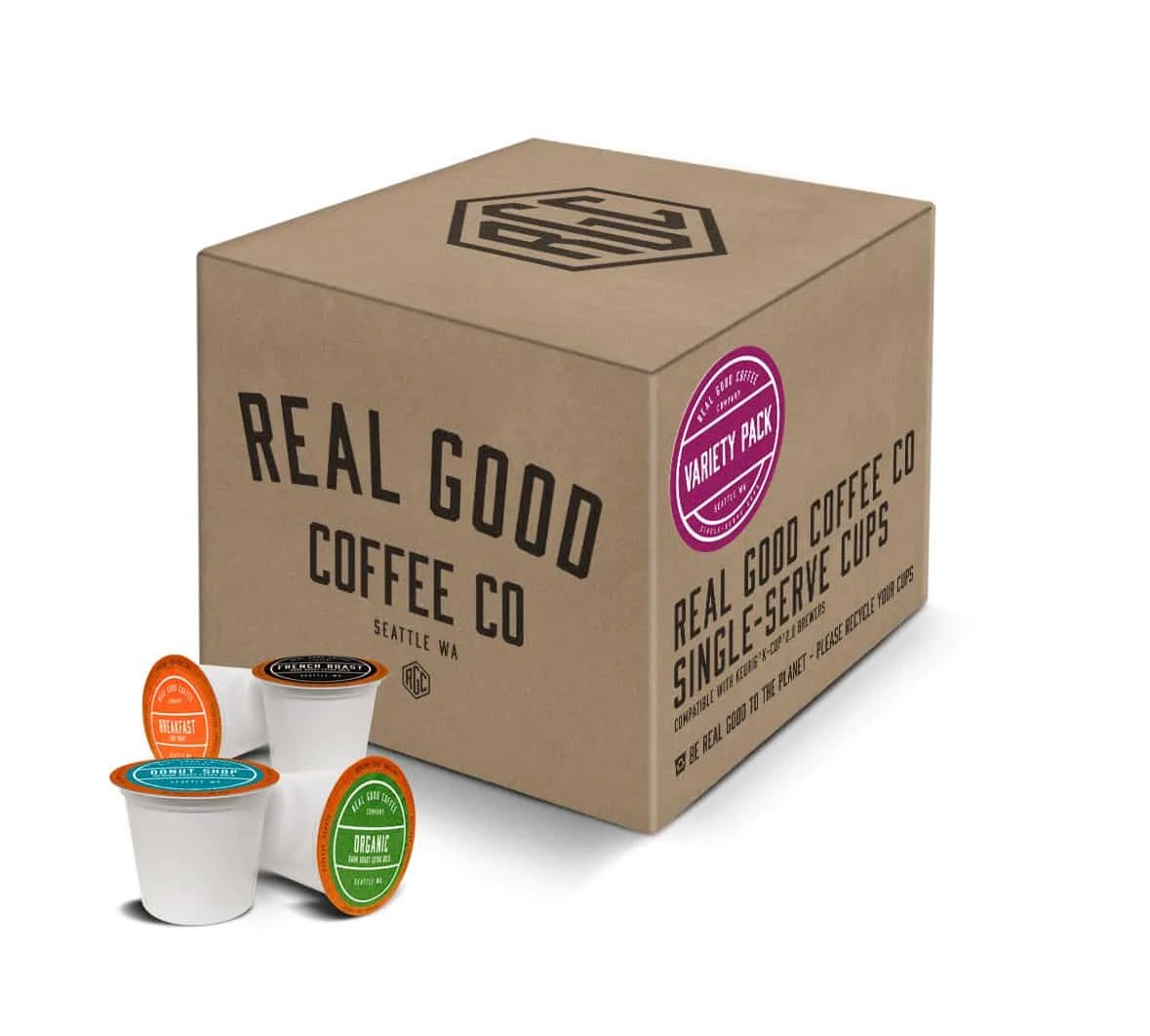 Real Good Coffee Company Variety K Cups 1 Real Good Coffee Company Variety K Cups