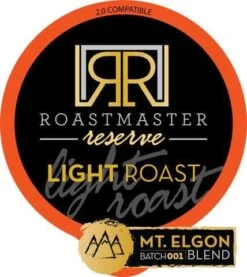 Roastmaster Reserve Mt. Elgon Blend Light Roast Pods 24ct