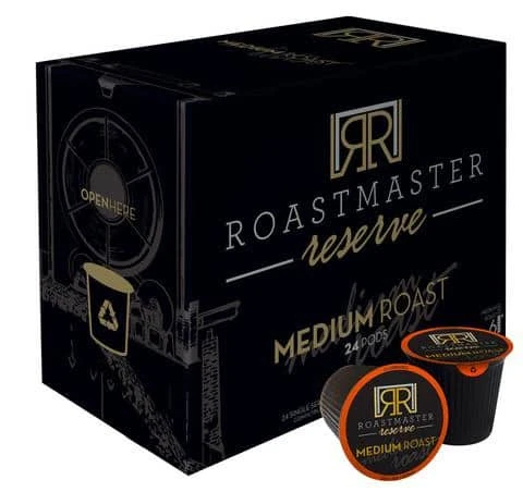 Roastmaster Reserve Mt. Elgon Blend Medium Roast Pods 24ct 2 Roastmaster Reserve Mt. Elgon Blend Medium Roast Pods 24ct - Image 2