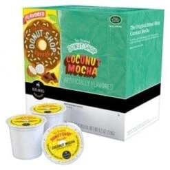 Original Donut Shop Coconut Mocha Medium Roast Coffee K Cups®72ct